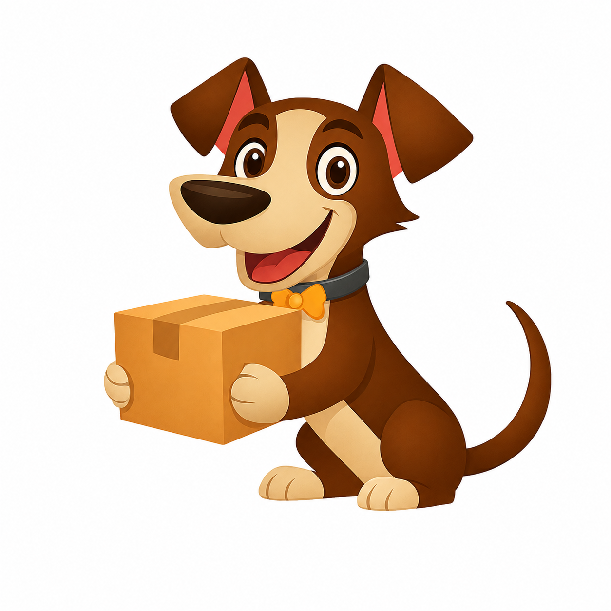 Malook, mascotte Animalook pour les produits destinés aux chiens
