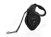 LAISSE GIANT SANGLE 8M NOIR T.L - CHIEN FLEXI