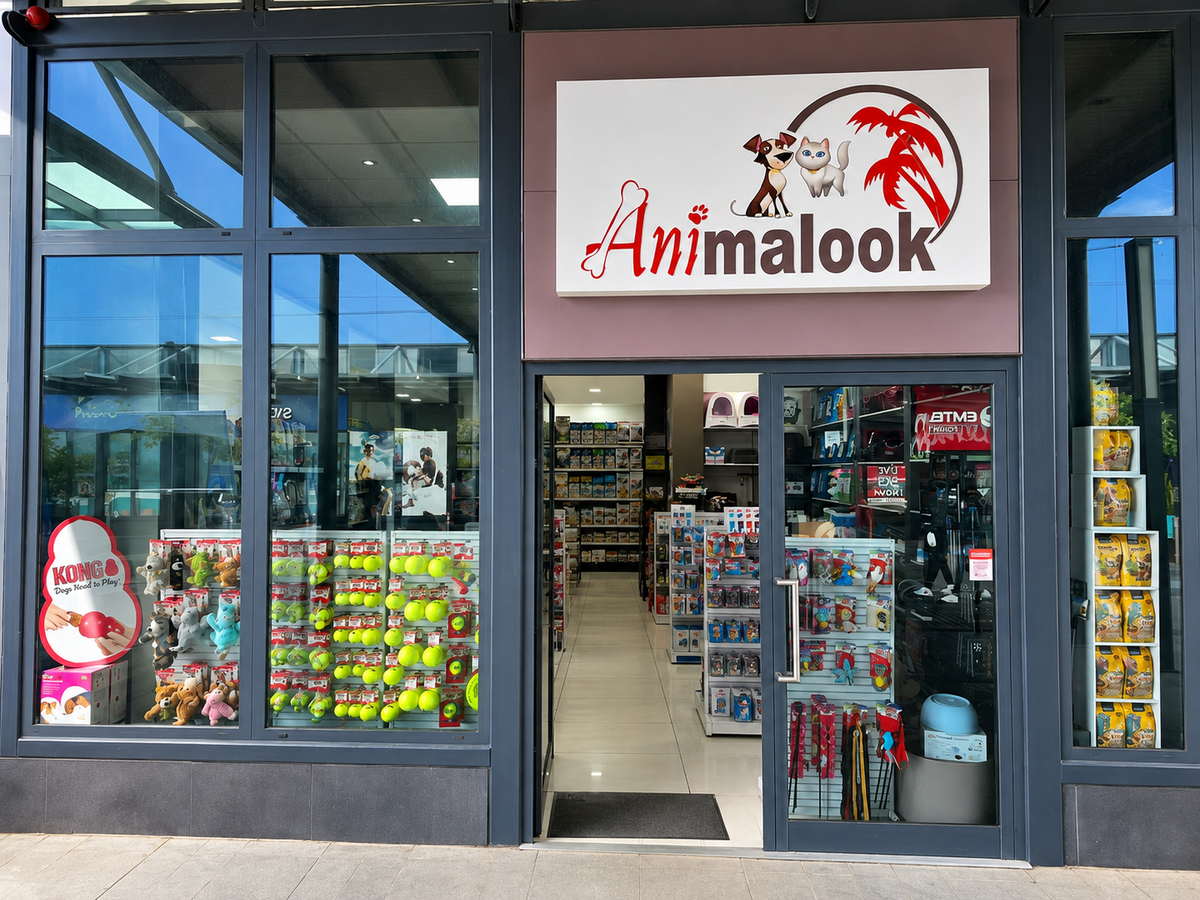 Façade du magasin Animalook Grand Baie La Croisette